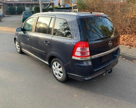 Синий Опель Зафира, объемом двигателя 1.8 л и пробегом 134 тыс. км за 6650 $, фото 1 на Automoto.ua