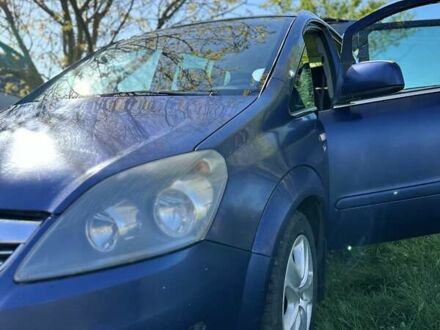 Синій Опель Зафіра, об'ємом двигуна 1.6 л та пробігом 300 тис. км за 7300 $, фото 1 на Automoto.ua
