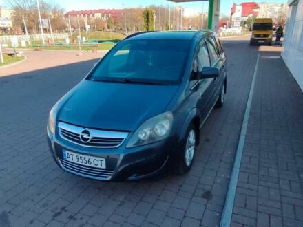 Синий Опель Зафира, объемом двигателя 1.7 л и пробегом 275 тыс. км за 7300 $, фото 1 на Automoto.ua