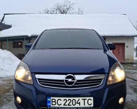 Синий Опель Зафира, объемом двигателя 1.7 л и пробегом 217 тыс. км за 6300 $, фото 1 на Automoto.ua