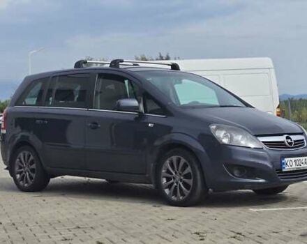 Синий Опель Зафира, объемом двигателя 1.8 л и пробегом 309 тыс. км за 6800 $, фото 1 на Automoto.ua