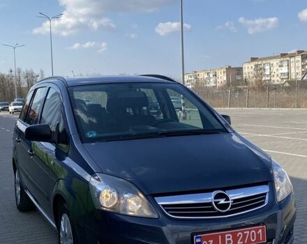Синий Опель Зафира, объемом двигателя 1.8 л и пробегом 217 тыс. км за 6400 $, фото 1 на Automoto.ua