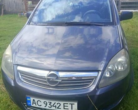 Синій Опель Зафіра, об'ємом двигуна 1.91 л та пробігом 300 тис. км за 6500 $, фото 1 на Automoto.ua