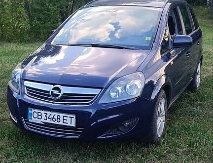 Синій Опель Зафіра, об'ємом двигуна 1.7 л та пробігом 276 тис. км за 7050 $, фото 1 на Automoto.ua