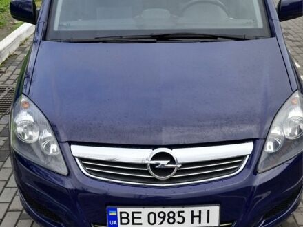 Синій Опель Зафіра, об'ємом двигуна 1.6 л та пробігом 133 тис. км за 8000 $, фото 1 на Automoto.ua
