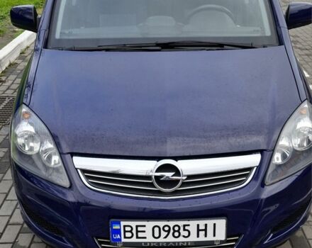 Синій Опель Зафіра, об'ємом двигуна 1.6 л та пробігом 133 тис. км за 8000 $, фото 1 на Automoto.ua