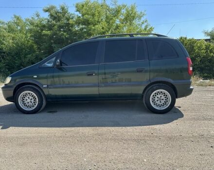 Зеленый Опель Зафира, объемом двигателя 1.6 л и пробегом 380 тыс. км за 2650 $, фото 1 на Automoto.ua