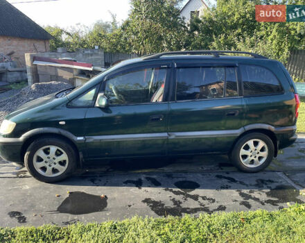 Зеленый Опель Зафира, объемом двигателя 1.8 л и пробегом 312 тыс. км за 3000 $, фото 3 на Automoto.ua