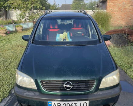 Зеленый Опель Зафира, объемом двигателя 1.8 л и пробегом 312 тыс. км за 3000 $, фото 16 на Automoto.ua
