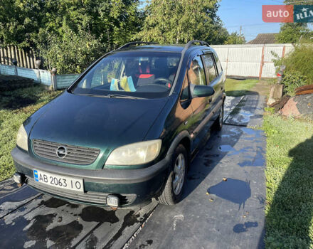 Зеленый Опель Зафира, объемом двигателя 1.8 л и пробегом 312 тыс. км за 3000 $, фото 4 на Automoto.ua