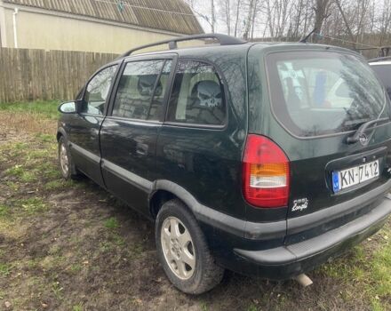 Зеленый Опель Зафира, объемом двигателя 2 л и пробегом 330 тыс. км за 2324 $, фото 3 на Automoto.ua