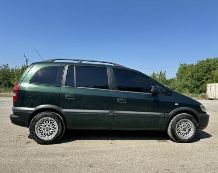 Зеленый Опель Зафира, объемом двигателя 1.6 л и пробегом 380 тыс. км за 2650 $, фото 2 на Automoto.ua