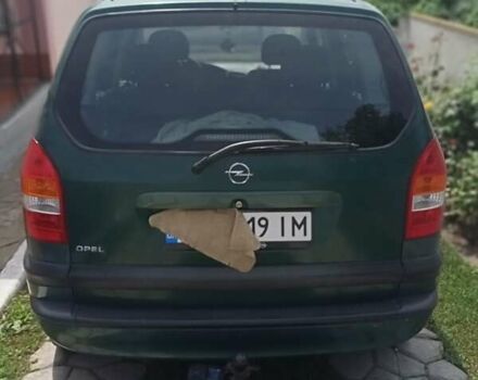 Зеленый Опель Зафира, объемом двигателя 1.6 л и пробегом 240 тыс. км за 3500 $, фото 11 на Automoto.ua