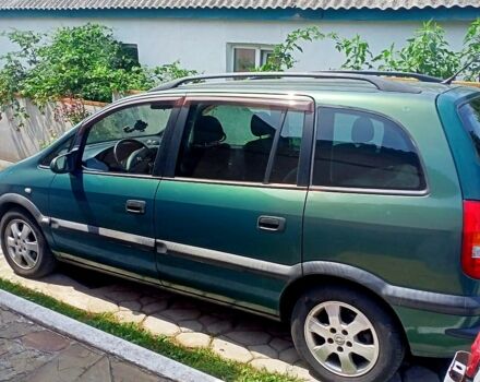 Зелений Опель Зафіра, об'ємом двигуна 1.6 л та пробігом 240 тис. км за 3100 $, фото 3 на Automoto.ua