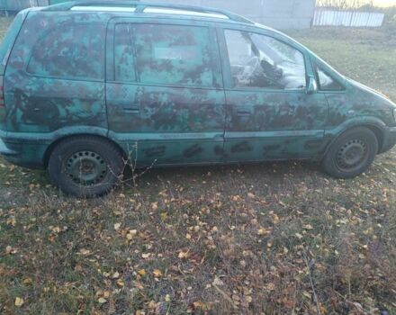 Зеленый Опель Зафира, объемом двигателя 2 л и пробегом 315 тыс. км за 1321 $, фото 4 на Automoto.ua