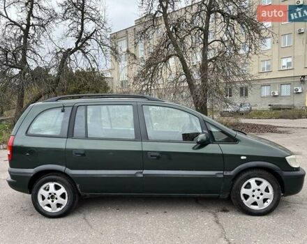 Зеленый Опель Зафира, объемом двигателя 2 л и пробегом 397 тыс. км за 3300 $, фото 37 на Automoto.ua