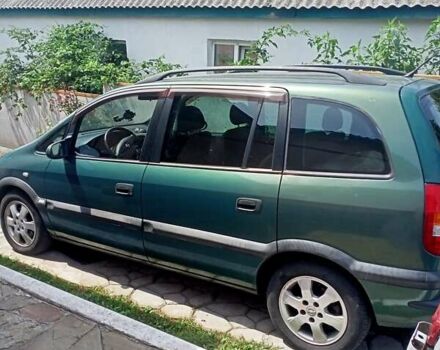 Зеленый Опель Зафира, объемом двигателя 1.6 л и пробегом 240 тыс. км за 3500 $, фото 10 на Automoto.ua