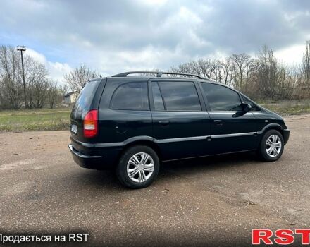 Зелений Опель Зафіра, об'ємом двигуна 20 л та пробігом 183 тис. км за 3200 $, фото 8 на Automoto.ua