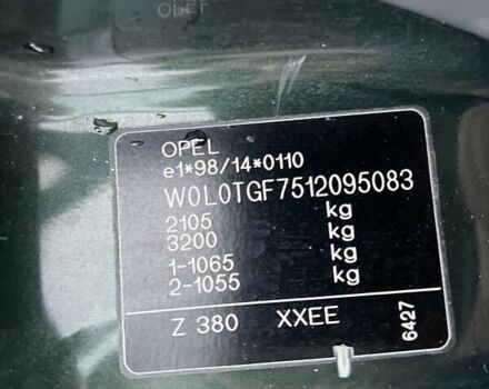 Зеленый Опель Зафира, объемом двигателя 2 л и пробегом 397 тыс. км за 3300 $, фото 10 на Automoto.ua