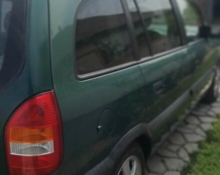 Зеленый Опель Зафира, объемом двигателя 1.6 л и пробегом 240 тыс. км за 3500 $, фото 16 на Automoto.ua