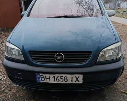 Зелений Опель Зафіра, об'ємом двигуна 1.6 л та пробігом 80 тис. км за 4000 $, фото 1 на Automoto.ua