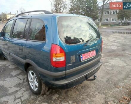 Зеленый Опель Зафира, объемом двигателя 1.8 л и пробегом 207 тыс. км за 5400 $, фото 4 на Automoto.ua