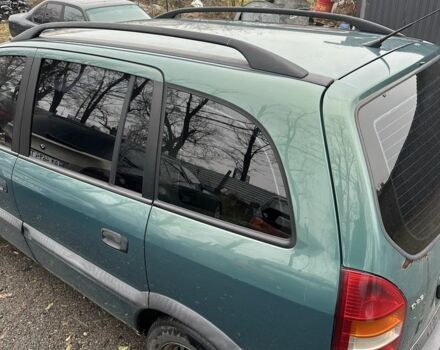 Зеленый Опель Зафира, объемом двигателя 2 л и пробегом 380 тыс. км за 2600 $, фото 3 на Automoto.ua