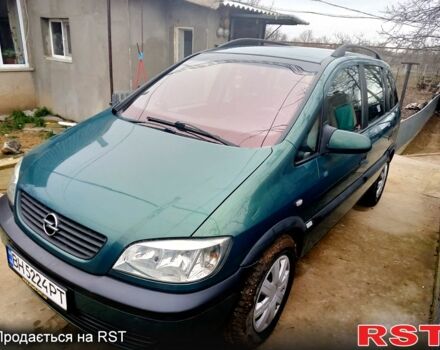 Зелений Опель Зафіра, об'ємом двигуна 1.6 л та пробігом 390 тис. км за 3500 $, фото 3 на Automoto.ua