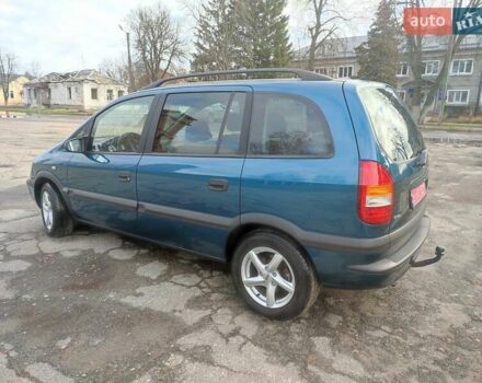 Зеленый Опель Зафира, объемом двигателя 1.8 л и пробегом 207 тыс. км за 5400 $, фото 3 на Automoto.ua