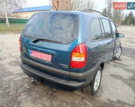 Зеленый Опель Зафира, объемом двигателя 1.8 л и пробегом 207 тыс. км за 5400 $, фото 6 на Automoto.ua