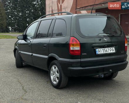 Зеленый Опель Зафира, объемом двигателя 2 л и пробегом 380 тыс. км за 2750 $, фото 2 на Automoto.ua