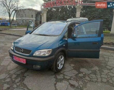 Зеленый Опель Зафира, объемом двигателя 1.8 л и пробегом 207 тыс. км за 5400 $, фото 11 на Automoto.ua