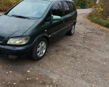 Зелений Опель Зафіра, об'ємом двигуна 2 л та пробігом 2 тис. км за 2850 $, фото 2 на Automoto.ua