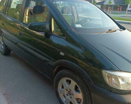 Зелений Опель Зафіра, об'ємом двигуна 1.6 л та пробігом 342 тис. км за 2900 $, фото 7 на Automoto.ua