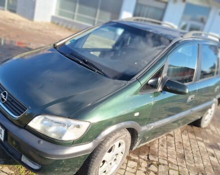 Зелений Опель Зафіра, об'ємом двигуна 2 л та пробігом 365 тис. км за 2650 $, фото 1 на Automoto.ua