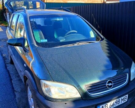 Зеленый Опель Зафира, объемом двигателя 1.6 л и пробегом 200 тыс. км за 3000 $, фото 8 на Automoto.ua