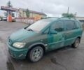 Зеленый Опель Зафира, объемом двигателя 2 л и пробегом 300 тыс. км за 800 $, фото 1 на Automoto.ua