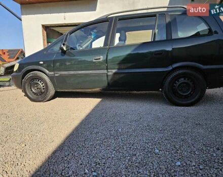 Зеленый Опель Зафира, объемом двигателя 1.8 л и пробегом 333 тыс. км за 2000 $, фото 4 на Automoto.ua