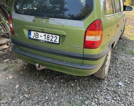 Зеленый Опель Зафира, объемом двигателя 1.8 л и пробегом 100 тыс. км за 1190 $, фото 1 на Automoto.ua