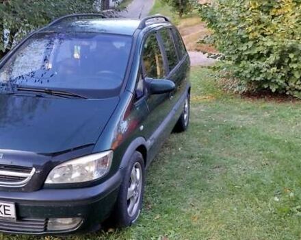 Зеленый Опель Зафира, объемом двигателя 1.6 л и пробегом 193 тыс. км за 5200 $, фото 1 на Automoto.ua