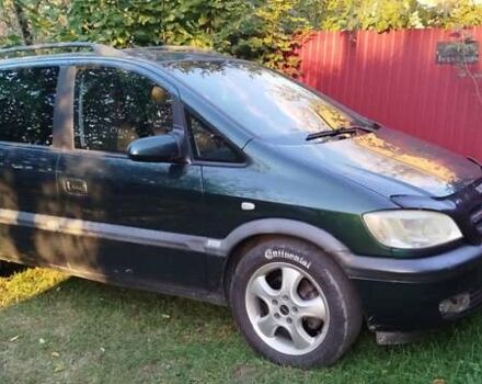 Зеленый Опель Зафира, объемом двигателя 1.6 л и пробегом 193 тыс. км за 5200 $, фото 3 на Automoto.ua