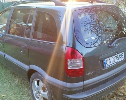 Зелений Опель Зафіра, об'ємом двигуна 1.6 л та пробігом 193 тис. км за 5200 $, фото 6 на Automoto.ua