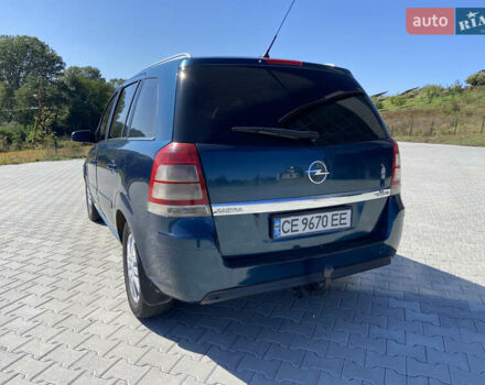 Зеленый Опель Зафира, объемом двигателя 1.91 л и пробегом 406 тыс. км за 5800 $, фото 6 на Automoto.ua