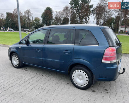 Зеленый Опель Зафира, объемом двигателя 1.6 л и пробегом 323 тыс. км за 5350 $, фото 14 на Automoto.ua