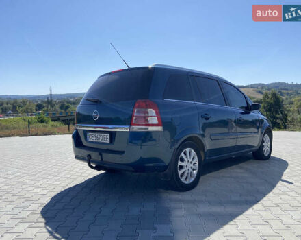 Зеленый Опель Зафира, объемом двигателя 1.91 л и пробегом 406 тыс. км за 5800 $, фото 4 на Automoto.ua