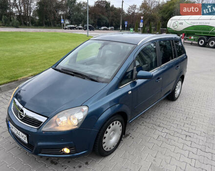 Зеленый Опель Зафира, объемом двигателя 1.6 л и пробегом 323 тыс. км за 5350 $, фото 12 на Automoto.ua