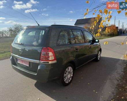 Зеленый Опель Зафира, объемом двигателя 1.6 л и пробегом 222 тыс. км за 7000 $, фото 6 на Automoto.ua