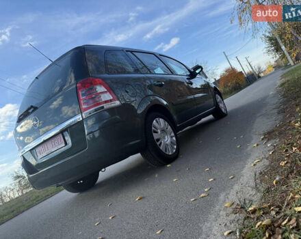 Зеленый Опель Зафира, объемом двигателя 1.6 л и пробегом 222 тыс. км за 7000 $, фото 19 на Automoto.ua