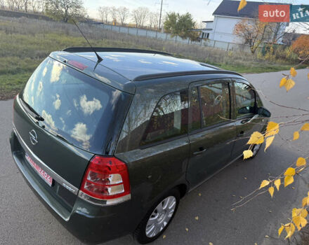 Зеленый Опель Зафира, объемом двигателя 1.6 л и пробегом 222 тыс. км за 7000 $, фото 15 на Automoto.ua