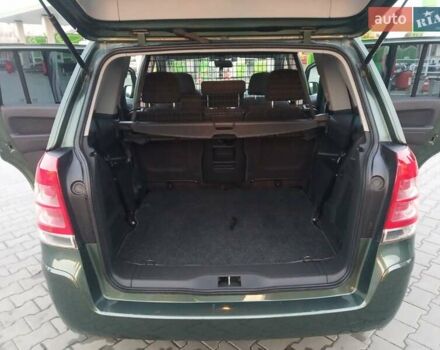 Зеленый Опель Зафира, объемом двигателя 1.8 л и пробегом 203 тыс. км за 6999 $, фото 12 на Automoto.ua